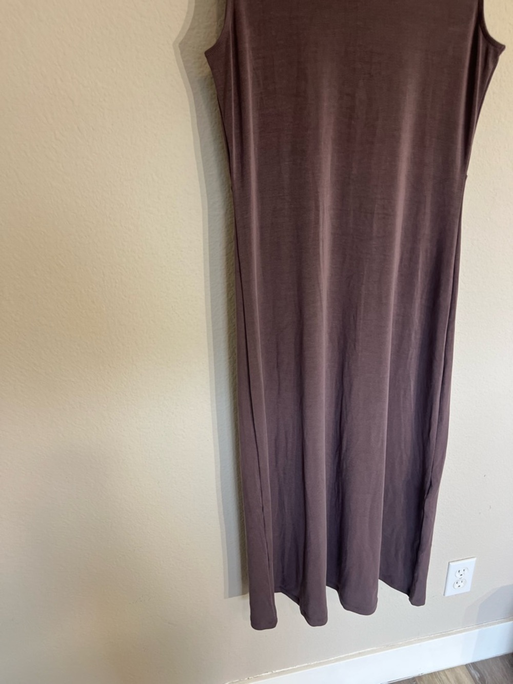 NWT Everlane Madison midi dress Butterknit Espresso turtleneck soft minimalist S - Picture 10 of 16